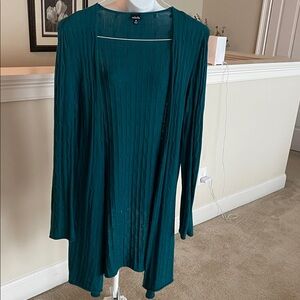 Rafaella Teal Knit Sweater